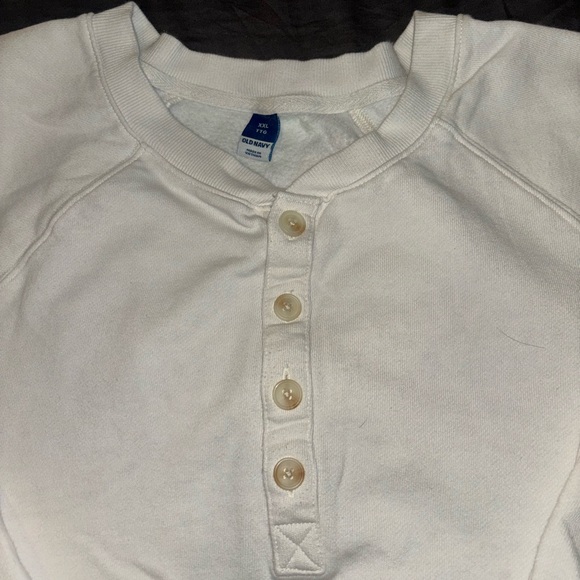 Old Navy Henley Crewneck sweater - Picture 2 of 2